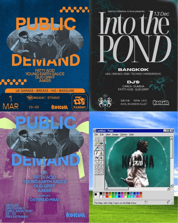 Koicha · Event Posters